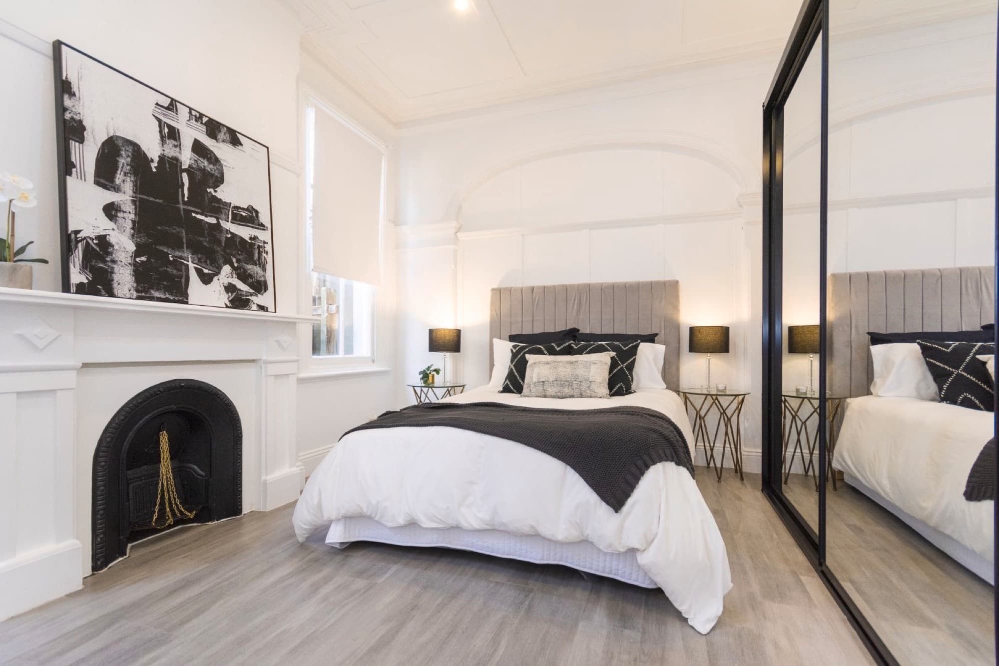 Renovated bedroom