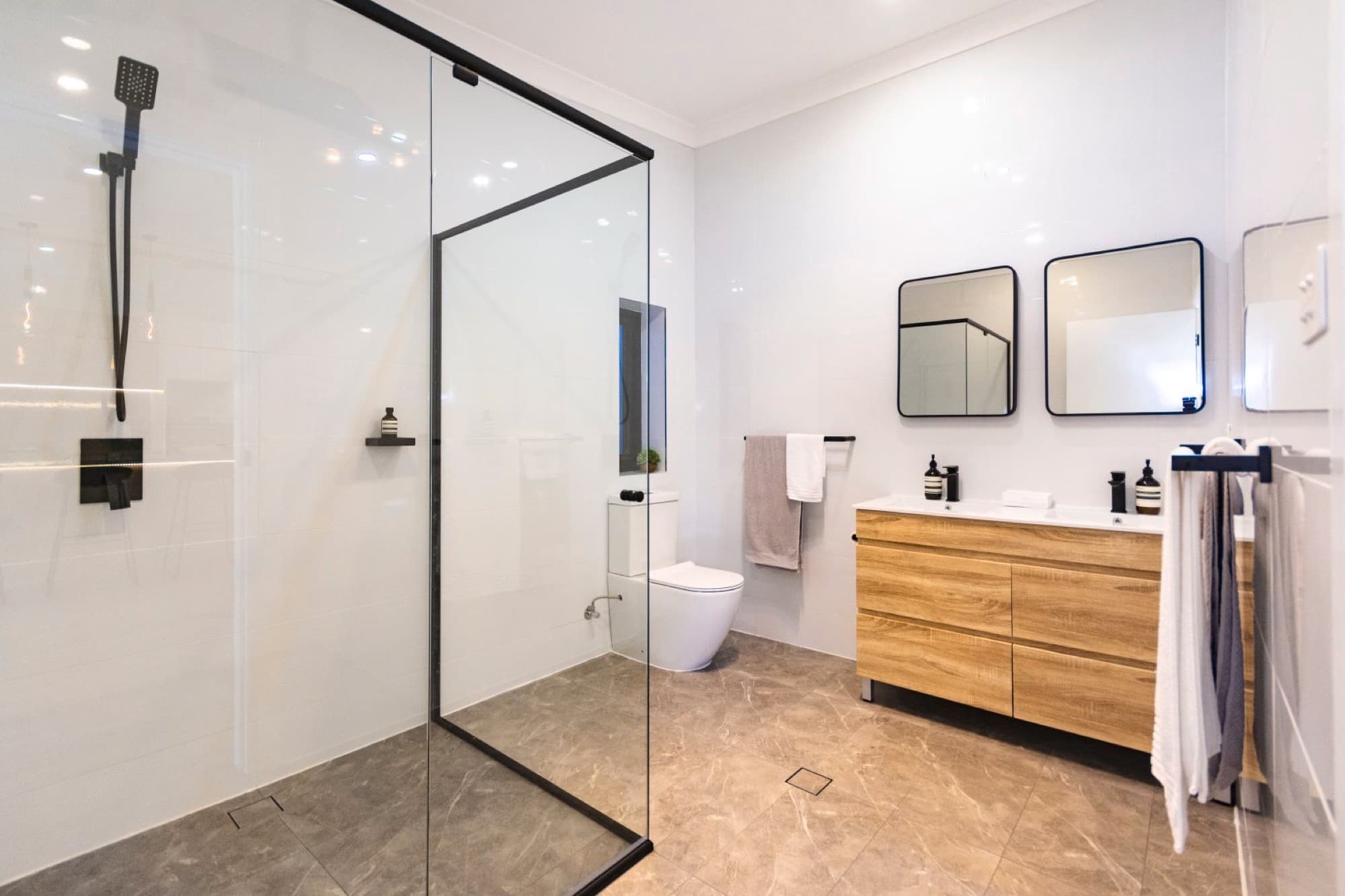 Renovated bathroom